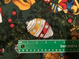 Vintage Alexander Henry Christmas Fabric We Need a Little Christmas 1/2 yard - Picture 1 of 3