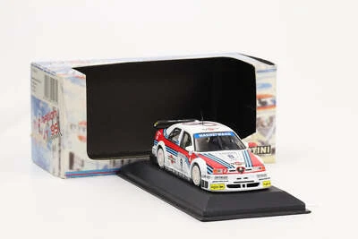 1:43 Minichamps Alfa Romeo 155 V6 TI DTM 1995 Martini Presentation Larini #8 - Bild 1 von 4