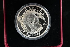 2013 Canada. 25 Dollars. "The Beaver". - Picture 1 of 1