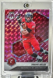 Travis Kelce 2022 Panini Mosaic #33 Draft Picks Pink Mosaic /25 - Picture 1 of 3