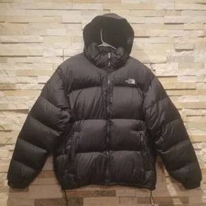 Chaqueta tampón vintage North Face para hombre XL negra 700 plumón retro 96 Nuptse invierno vintage - Imagen 1 de 9