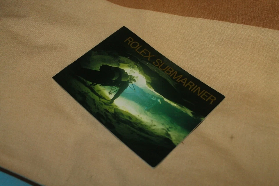 Libricino booklet ROLEX SUBMARINER originale vintage - Immagine 1 di 1