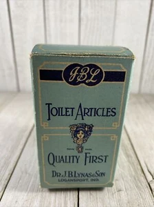 Vintage Pharmacy Box Dr. J.B. Lynas & Son Apothecary Toilet Articles - Picture 1 of 9