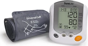 SureLife Premium Talking Upper Arm Blood Pressure Monitor - Speaking, Automatic - Picture 1 of 7