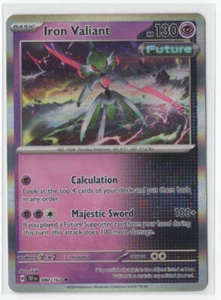 Pokemon Temporal Forces - 080/162 Iron Valiant Holo - Picture 1 of 1