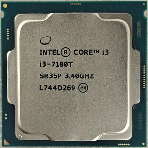Intel® Core™ i3-7100T (3M Cache, 3.40GHz) Dual-Core LGA1151 Processor - SR35P - Picture 1 of 2