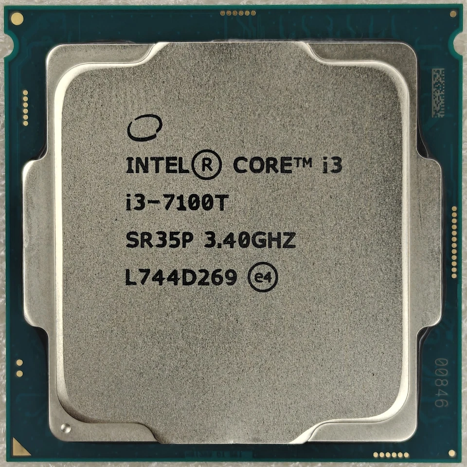 Intel® Core™ i3-7100T (3M Cache, 3.40GHz) Dual-Core LGA1151 Processor - SR35P - Image 1 of 2