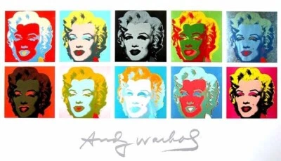 Andy Warhol "Ten Marilyns" XL - Bild 1 von 3