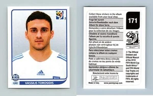 Vassilis Torosidis #171 South Africa 2010 Fifa World Cup Panini Sticker - Picture 1 of 1
