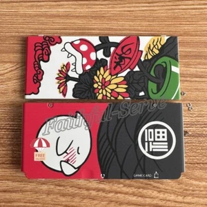Für Nintendo New 3DS Front + Back Cover Gehäuse Schale Platte Boo Mario Hanafuda - Bild 1 von 7