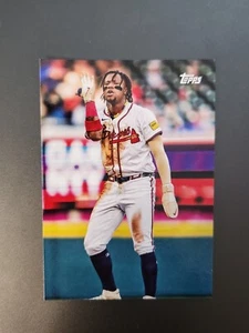 Serie 1 #207 Topps 2025 Ronald Acuna Jr. VERDADERA VARIACIÓN FOTO BRAVES - Imagen 1 de 2
