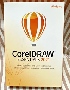 CorelDRAW Essentials 2021 Graphic Design Vector Illustration Page Layout Softwar - Picture 1 of 6