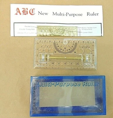 ABC MULTIPURPOSE ROLLING RULER - Image 1 of 4