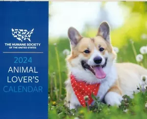 CALENDARIO COLECCIONABLE - 2024 - AMANTE DE LOS ANIMALES - GATO + CABALLO + PERRO + OSO + MONO - Imagen 1 de 2