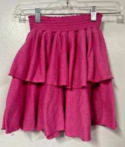 T2LOVE Girls Tiered Skirt Pink Size 14 - Picture 1 of 9