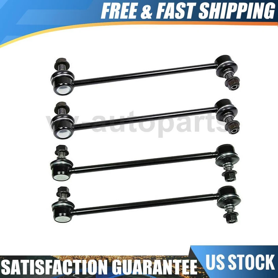 Mevotech 4 Front Rear Sway Bar Link Kit Fits 2001-2013 Toyota Highlander - Image 1 of 4