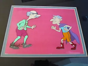 RUGRATS Incorniciato PRODUZIONE CEL ENTRAMBI I NONNI CON SIGILLO - Foto 1 di 2
