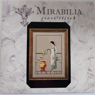 Spring In My Garden Cross Stitch Chart Pattern by Mirabilia Designs MD53 - Image 1 of 4