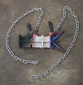Ridgid 463 Elbow 2-1/2" - 12" Welding Chain Vise Clamp Welder Pipe 40230 Iron - Picture 1 of 4