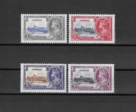 CYPRUS 1935 SG 144/7 MNH Cover