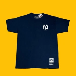 New York Yankees Adult Mitchell & Ness Cooperstown Collection T-Shirt Large NWT - Picture 1 of 1