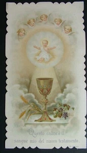 1904    Holy Card First Communion - Picture 1 of 2