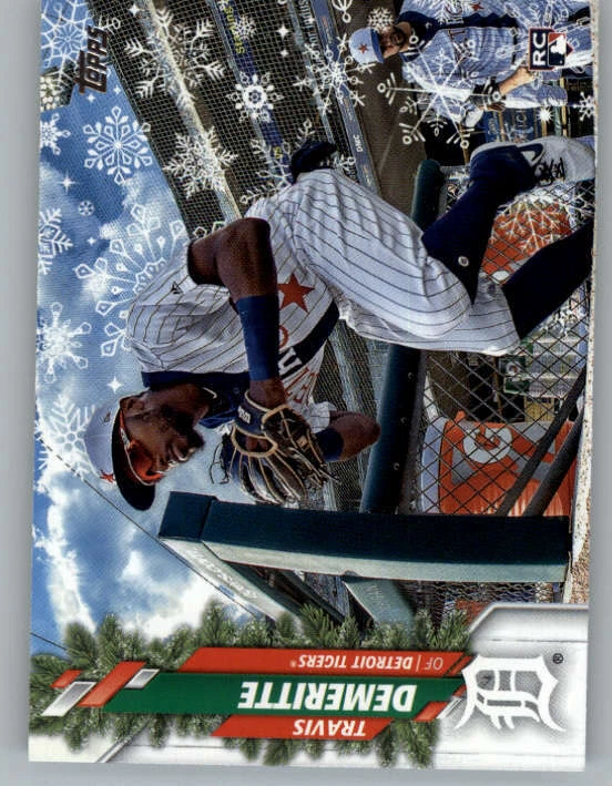 2020 Topps Walmart Holiday #HW3 Travis Demeritte RC (ref 146723) - Image 1 of 2