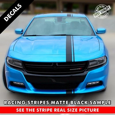 Single Offset Rally Racing Stripes For Any Car One Stripe 72" long |39 - Image 1 of 4