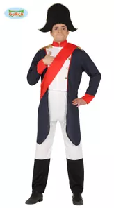 COSTUME NAPOLEONE BONAPARTE CARNEVALE VESTITO ADULTO GUIRCA PERSONAGGIO STORICO - Imagen 1 de 2