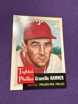 1991 ARCHIVES #146 1953 PHILLIES SS GRANVILLE HAMNER - Image 1 of 2