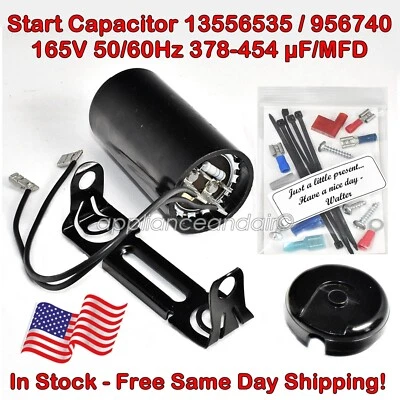 CAPACITOR START 13556535 FOR TRUE, 956740, 378-454µF/MFD 165V, SHIPS FREE TODAY! - Image 1 of 4