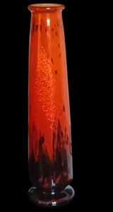 Antique Daum Nancy Unique Large Vase French Art Glass Art Nouveau Period C 1900s - Picture 1 of 6