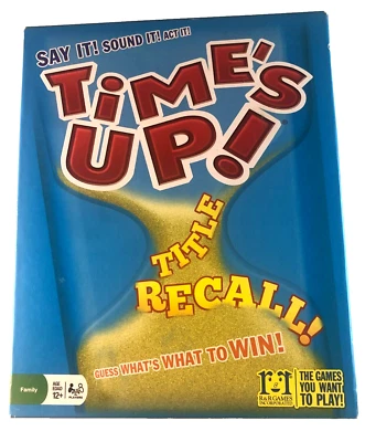 Times Up! Title Recall Family Core Board Game R&R Games - Image 1 of 4