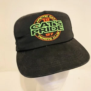 Arctic Cat Riders unisex Baseball Hat Cap black 1997 snap back adjustable - Picture 1 of 10