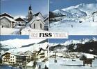 71708972 Fiss Tirol Dorfpartie Wintersportplatz Skipiste Alpenpanorama Fiss