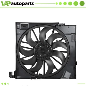 Radiator Cooling Fan Assembly For 2010-2015 JAGUAR XF XKR 2010-2019 JAGUAR XJ - Picture 1 of 8