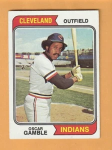 Oscar Gamble Cleveland Indians 1974 Topps #152 Montgomery Alabama 1L - Picture 1 of 2
