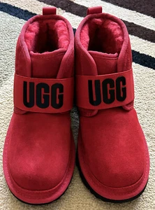 Ugg Classic Neumel II ROJO Niños Grandes Talla 5 1110703K Nuevo - Imagen 1 de 11