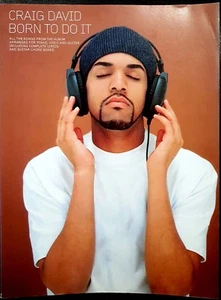 Craig David, Born to do it, Ed. Wise Publications, 2000 - Imagen 1 de 1