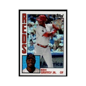 Ken Griffey Jr. 2019 Topps Update Silver Pack 1984 béisbol #T84U-14 rojos casi nuevo - Imagen 1 de 3
