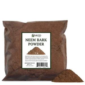 Neem Bark Powder 16ounce-Dental and Digestion Support-Tooth Powder-Pure Neem Ba - Picture 1 of 5