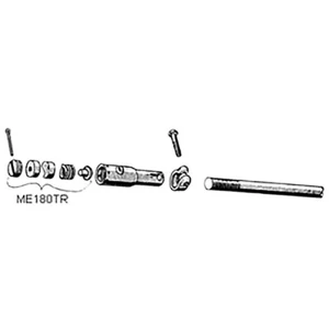 1929-1959 Tie Rod End Repair Kit 1/2, 3/4, 1 Ton Both Ends Chevrolet and GMC Pic - Foto 1 di 3