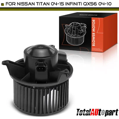 Motor soplador para Nissan Titan Armada Infiniti QX56 04-15 con jaula ventilador 31558012100 Foto 1 de 4