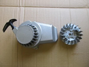 Mini moto dirt bike quad easy start conversion kit pullstart flywheel - Picture 1 of 10