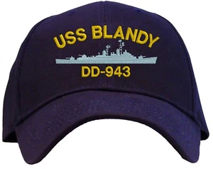 USS Blandy DD-943 Embroidered Baseball Cap - Available in 3 Colors Hat - Picture 1 of 5