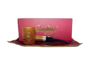 Barling Benjamin Fossil 1820 Tanshell...9mm...Silver...New In Box...England - Picture 1 of 5