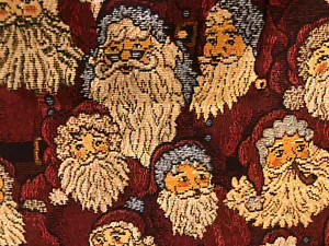 Peter Pan Stoffe "Christmas Memories Collection" Santa Faces 36”x42” - Bild 1 von 6