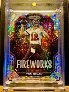 TOM BRADY 🏈 PRIZM💥FIREWORKS💥DISCO💥SP💥MVP💥MINT💥REFRACTOR CARD💥RARE💥