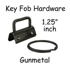 Hardware de llavero de 5 - 1,25 pulgadas con llaveros - metal para hacer muñecas - Imagen 1 de 2