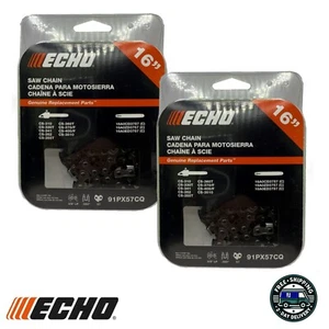 Echo 91PX57CQ OEM OEM 16" Chain 3/8 .050 57DL 2 PACK - Picture 1 of 2